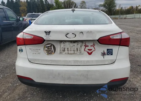 2015 Kia Forte Lx z USA, uszkodzony, nr VIN KNAFX4A62F5334006